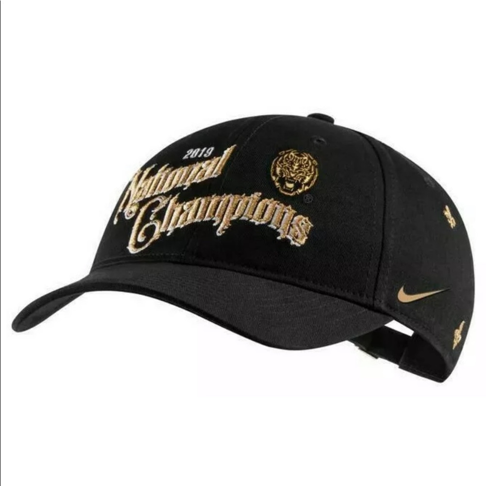Nike Men's LSU TIGERS Official Locker Room cap hat